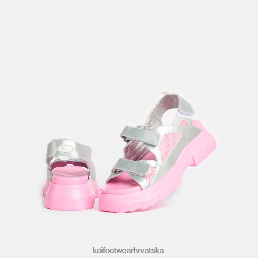 sandala | BN2484130 KOI footwear žene fatated love zdepaste sandale srebro