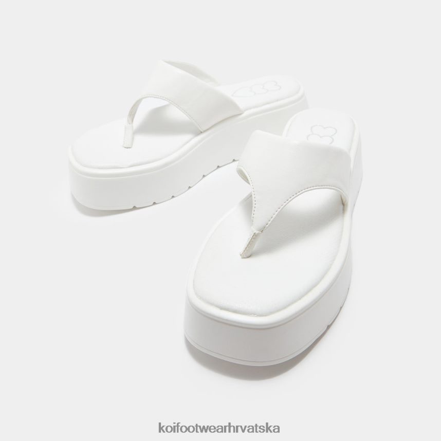 sandala | BN2484142 KOI footwear žene alora zdepaste tange bijela